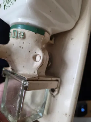 Molinillo Café Cerámica Alemán Pe De