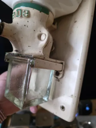 Molinillo Café Cerámica Alemán Pe De