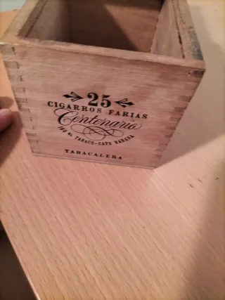 Scatola di sigari Farias Centenario antica