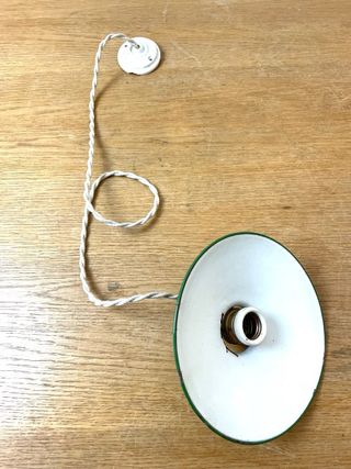 Lámpara de techo pantalla estilo industrial