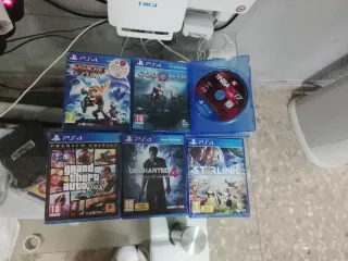 Juegos PS4: Ratchet & Clank, God of War, NBA 2K17,