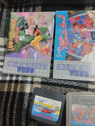 SEGA Game Gear Portátil + 3 Juegos