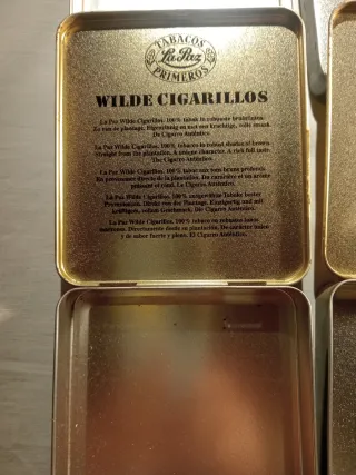 Lotto di 6 Scatole Vintage La Paz Vuote