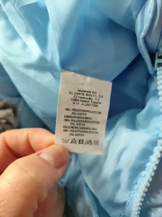 Buzo Dulces azul talla 3-6 meses