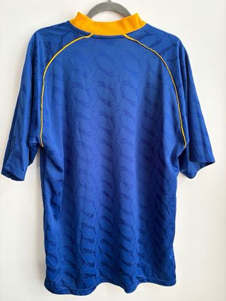 Camiseta Puma Vintage 90s Azul/Amarillo T.XL