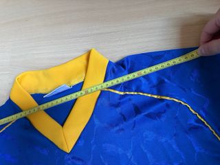 Camiseta Puma Vintage 90s Azul/Amarillo T.XL