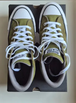 Zapatillas Converse Bota Talla 42 Verde