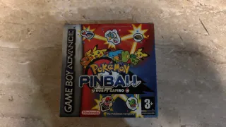 Pokemon Pinball Ruby & Sapphire GBA