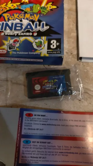 Pokemon Pinball Ruby & Sapphire GBA