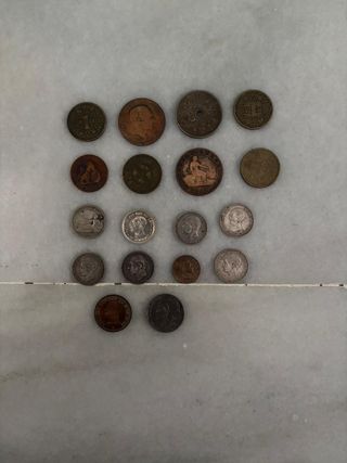 Lote monedas y billetes Guillem