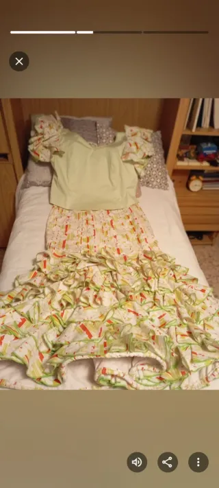 Vestido Rociero Volantes