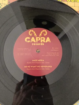 Vinilo Kapra Dub Players feat. Galas