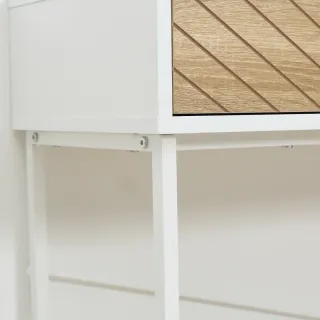 Consola Estrecha con 2 Cajones  100x30x75 cm