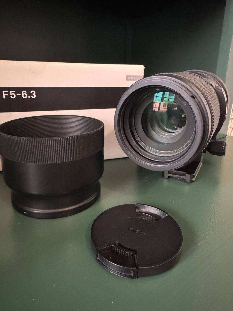 Teleobjetivo Sigma F5-6.3 l mount