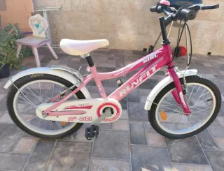 Bicicleta niña rosa de 18 pulgadas Venta en mano