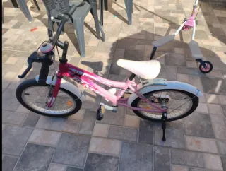 Bicicleta niña rosa de 18 pulgadas Venta en mano