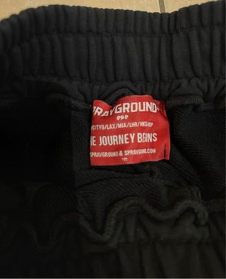 Pantaloncino Sprayground Nero Taglia L