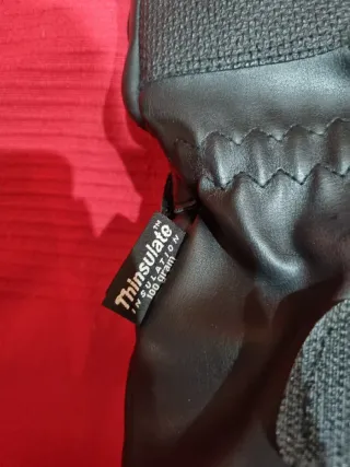 Guantes Moto Cuero Talla 9 Thinsulate