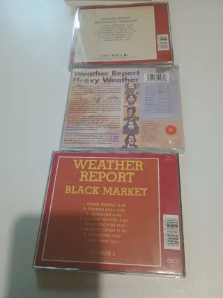 Cofanetto 3 CD Weather Report