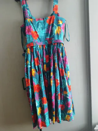 Vestido Jemima Tropic Collectif Multicolor