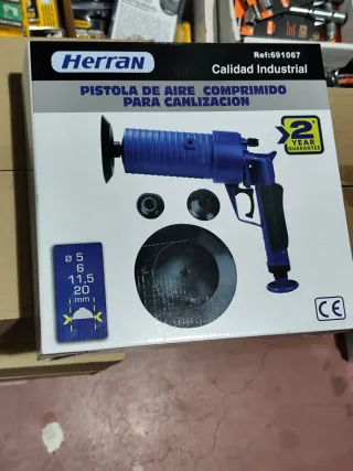 Pistola de aire comprimido HERRAN (NUEVA)