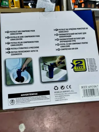 Pistola de aire comprimido HERRAN (NUEVA)