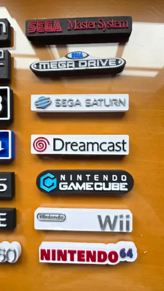 Logos Consolas Colección PlayStation, Sega, Xbox