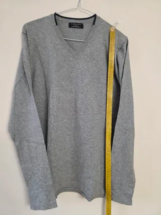 Jersey Zara Man Gris Talla M