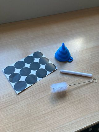 Set de 12 especieros de vidrio