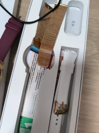 Reloj Inteligente ERKWEI Dorado y Morado