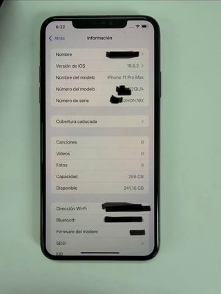 iPhone 11 Pro Max 256GB Gris