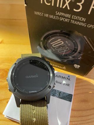 Garmin Fenix 3 HR Sapphire Edition GPS Watch