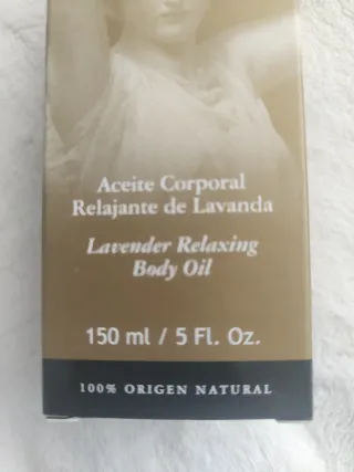 Aceite Corporal Relajante Lavanda Alqvimia 150ml