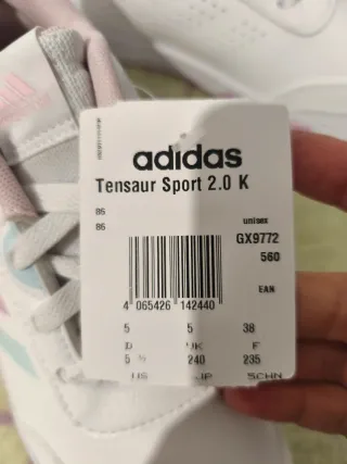 Zapatillas Adidas Tensaur Sport 2.0 K Talla 38