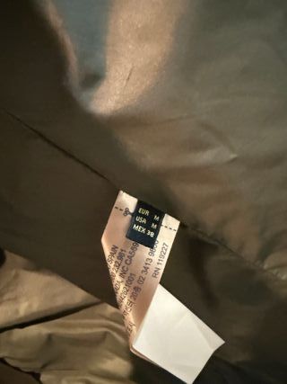 Gabardina Massimo Dutti Beige