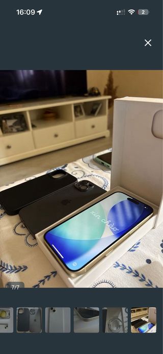 iPhone 15 128gb Dorado/Blanco