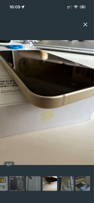 iPhone 15 128gb Dorado/Blanco