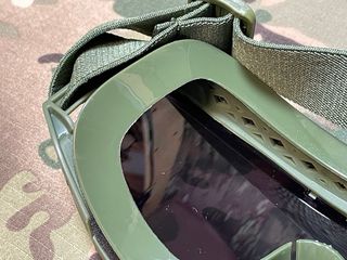 Gafas tácticas verdes airsoft