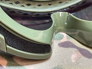 Gafas tácticas verdes airsoft