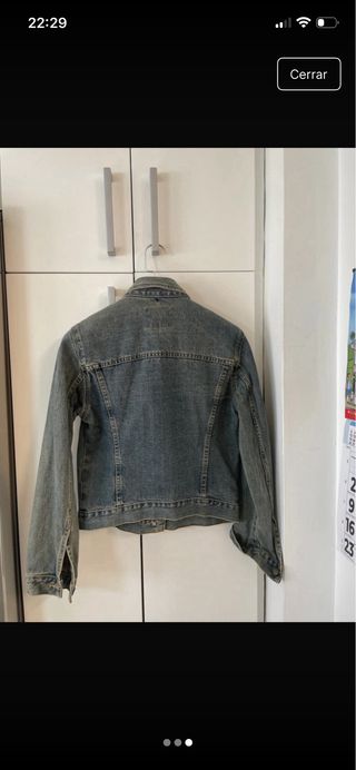 Chaqueta Vaquera Zara Azul