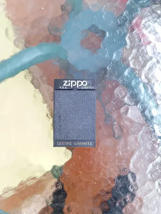 Accendino Zippo Slim Solid Brass in confezione originale