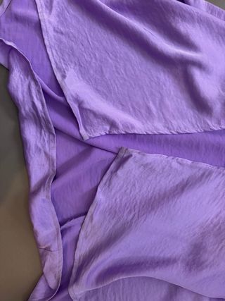 Vestido largo lila para eventos