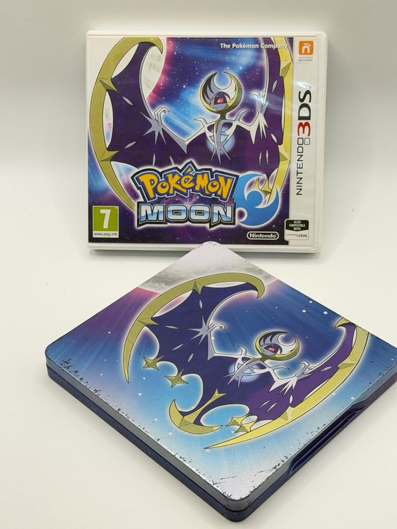 Pokemon Moon Steelbook Nintendo 3DS