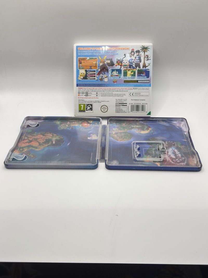 Pokemon Moon Steelbook Nintendo 3DS afbeelding 3