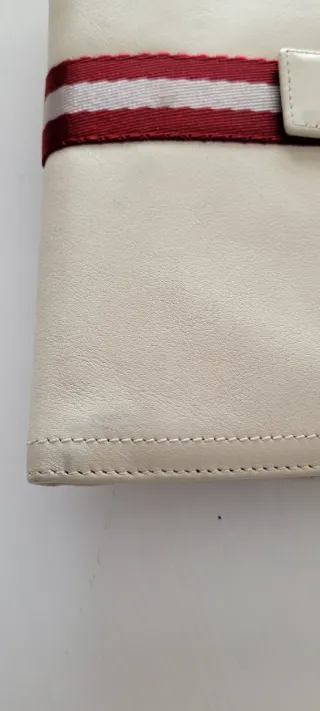 Billetero Bally crema