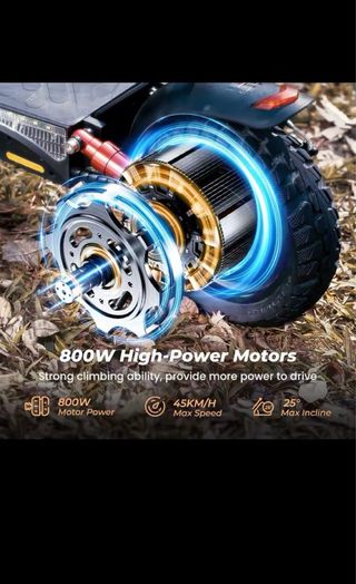 Patinete iScooter iX4 Negro