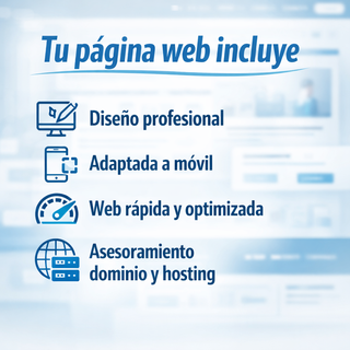 Creación de páginas web profesionales | Desde 100€