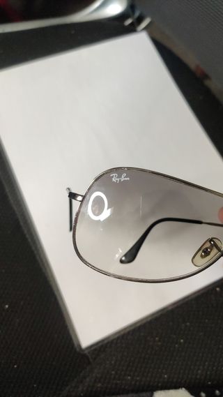 Gafas de Sol Ray-Ban Plateadas/Grises