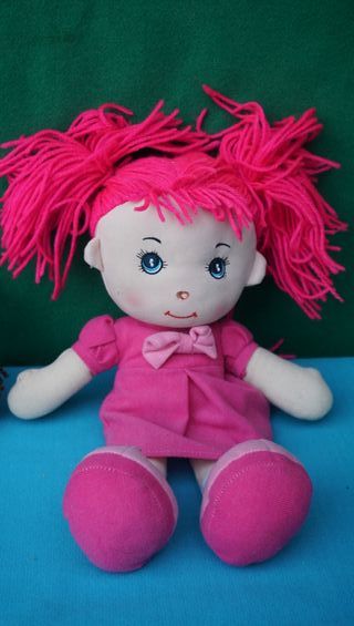 8 Bambole 11-14cm e 2 bambole di stoffa vedi foto leggi