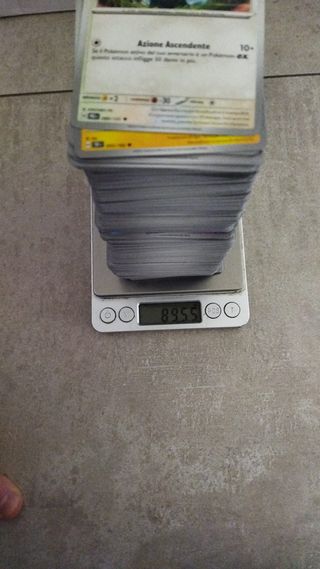 Lotto 3kg Carte Pokemon Comuni, Holo e Reverse